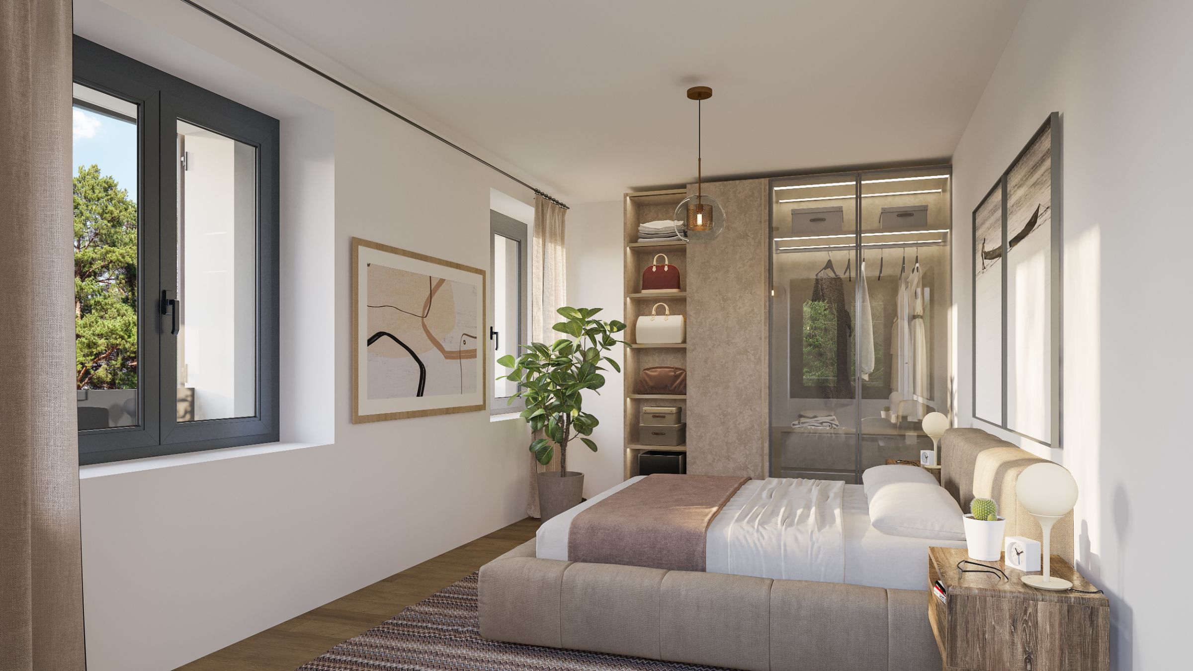 Chambre, lot E