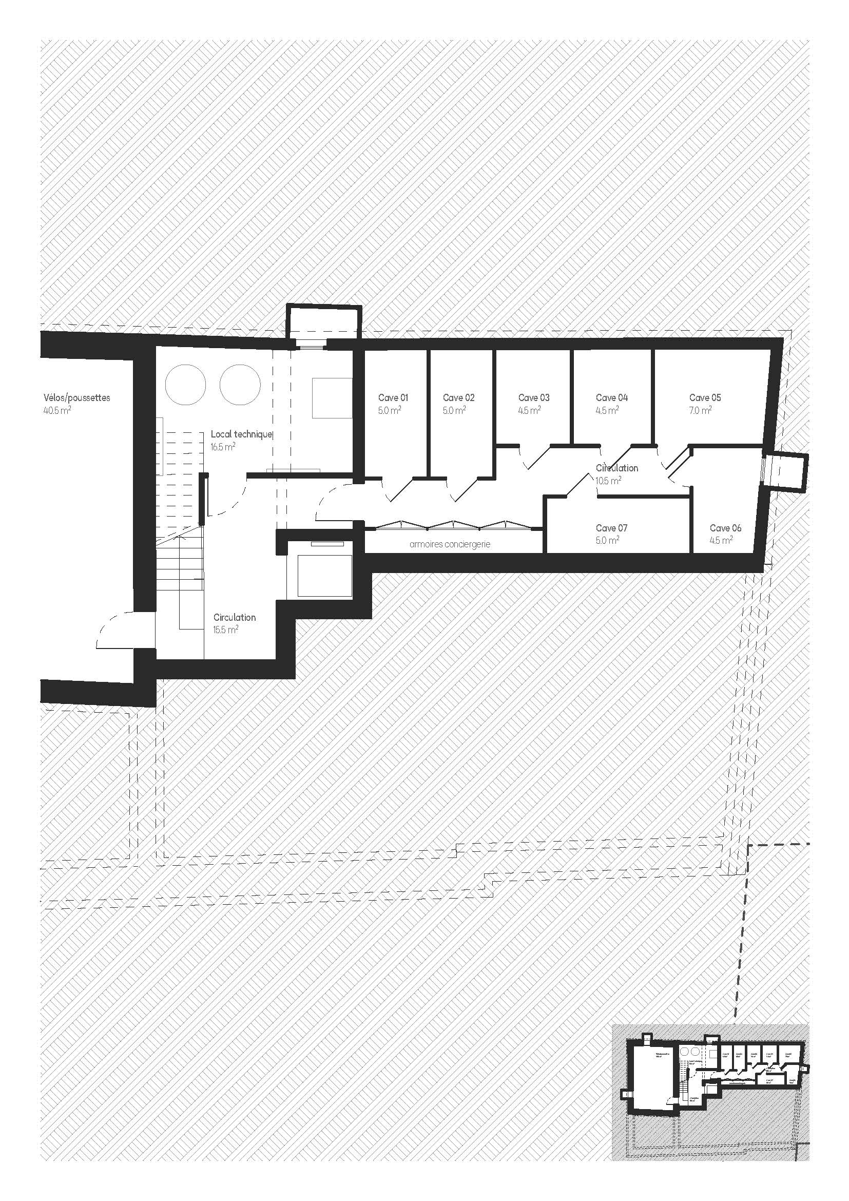 Plan du sous-sol